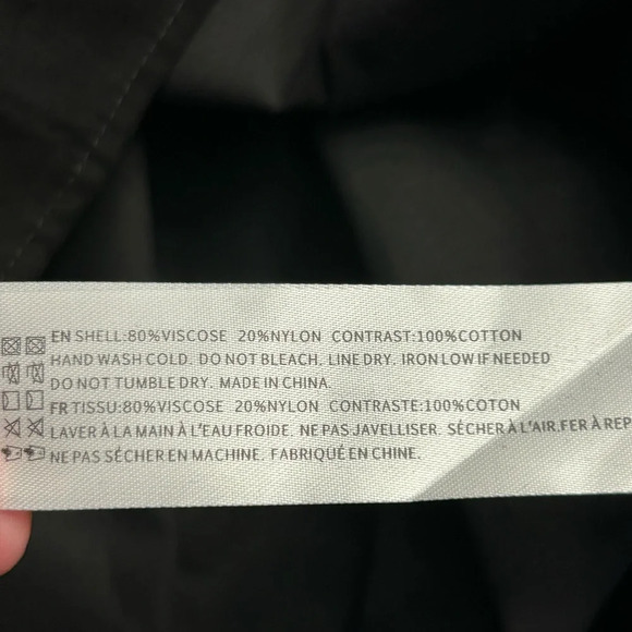 NWT En Saison Black Ellen Ruched Combo Dress Anthropologie Sm Holiday Cocktail - Picture 10 of 12